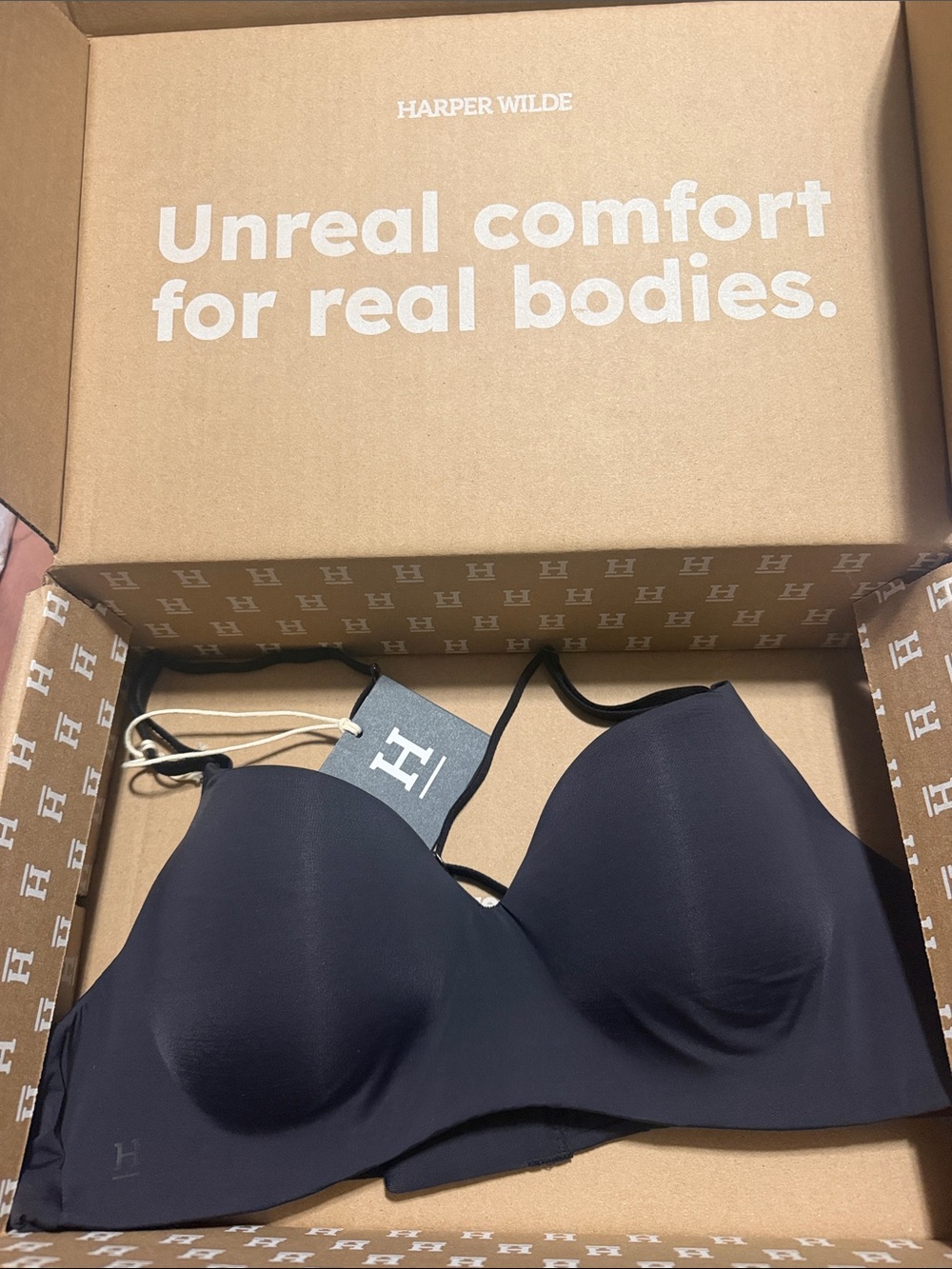 Women's Seamless T-Shirt Bra - Black